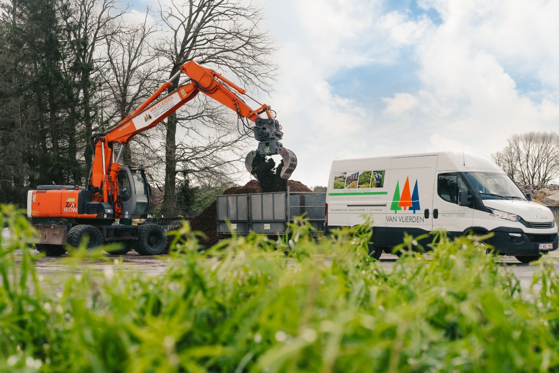 Vacature chauffeur meewerkend tuinaanlegger