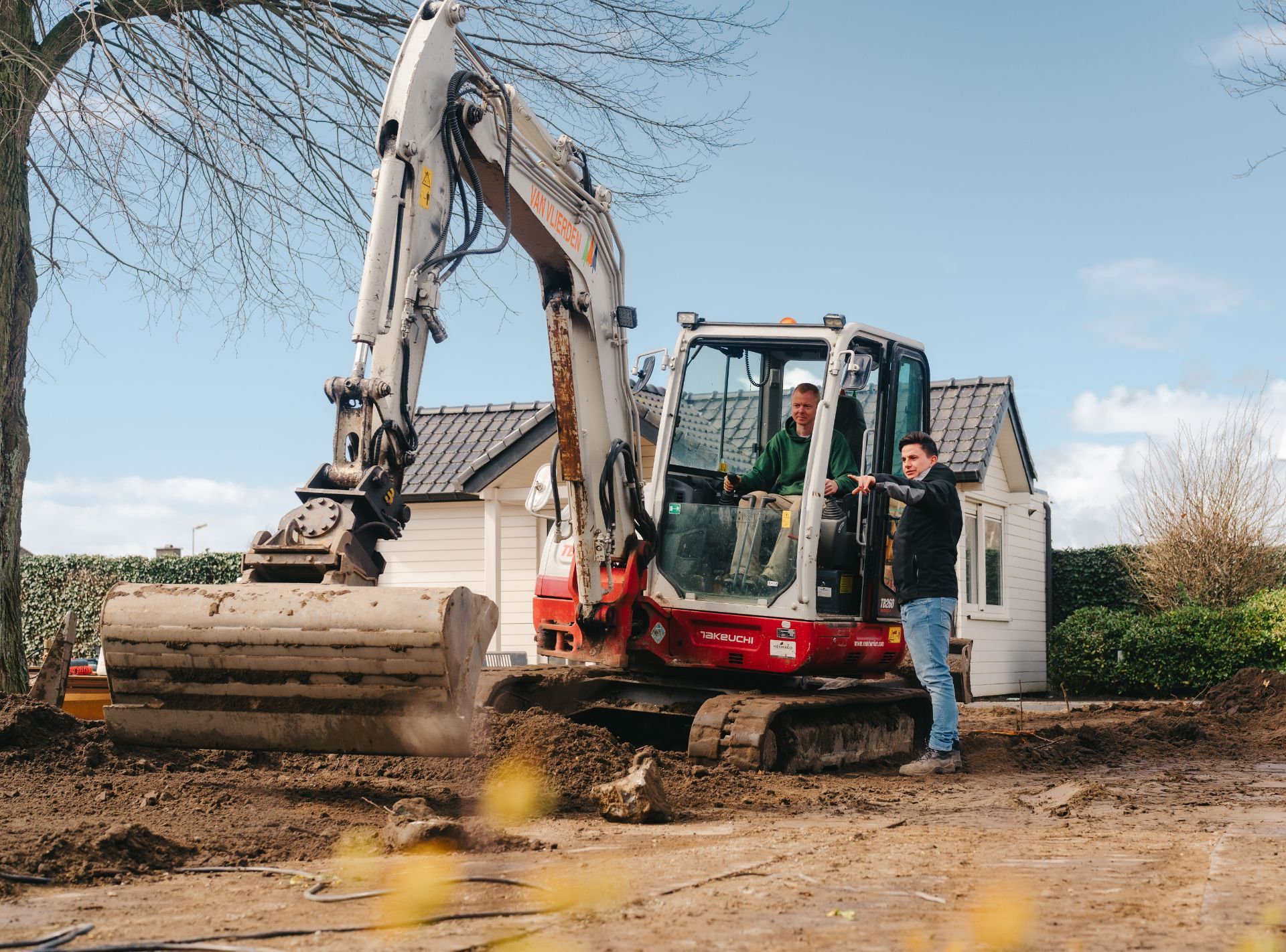 Tuinwerken weinig overlast buren
